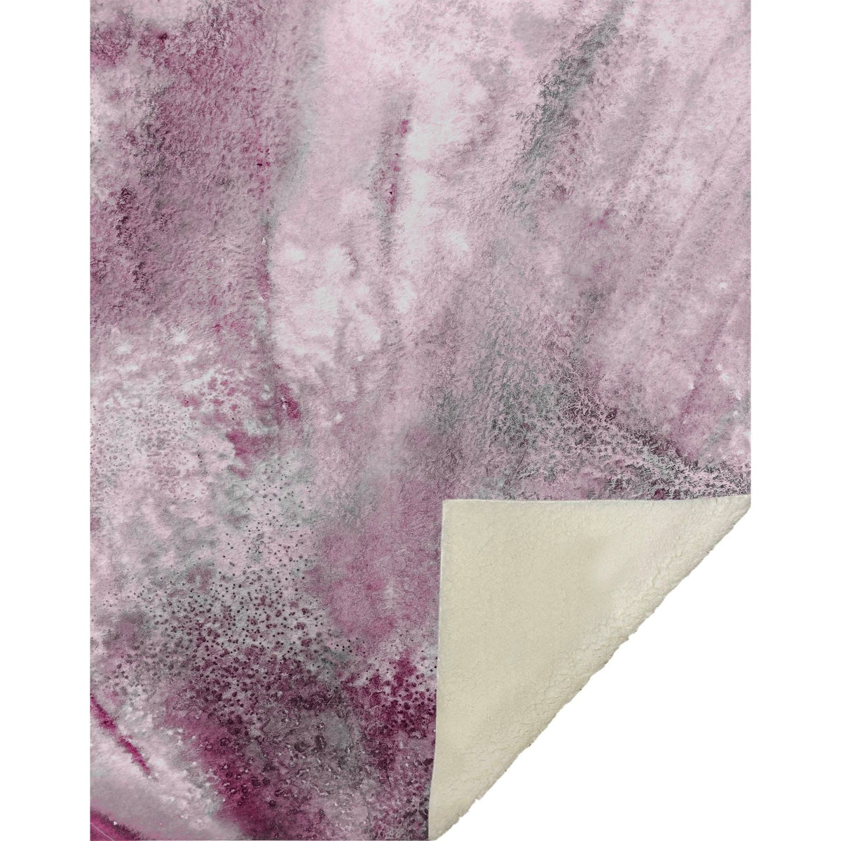 Addison Rugs Watercolors Pink Washable Indoor-Outdoor Rug