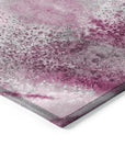 Addison Rugs Watercolors Pink Washable Indoor-Outdoor Rug