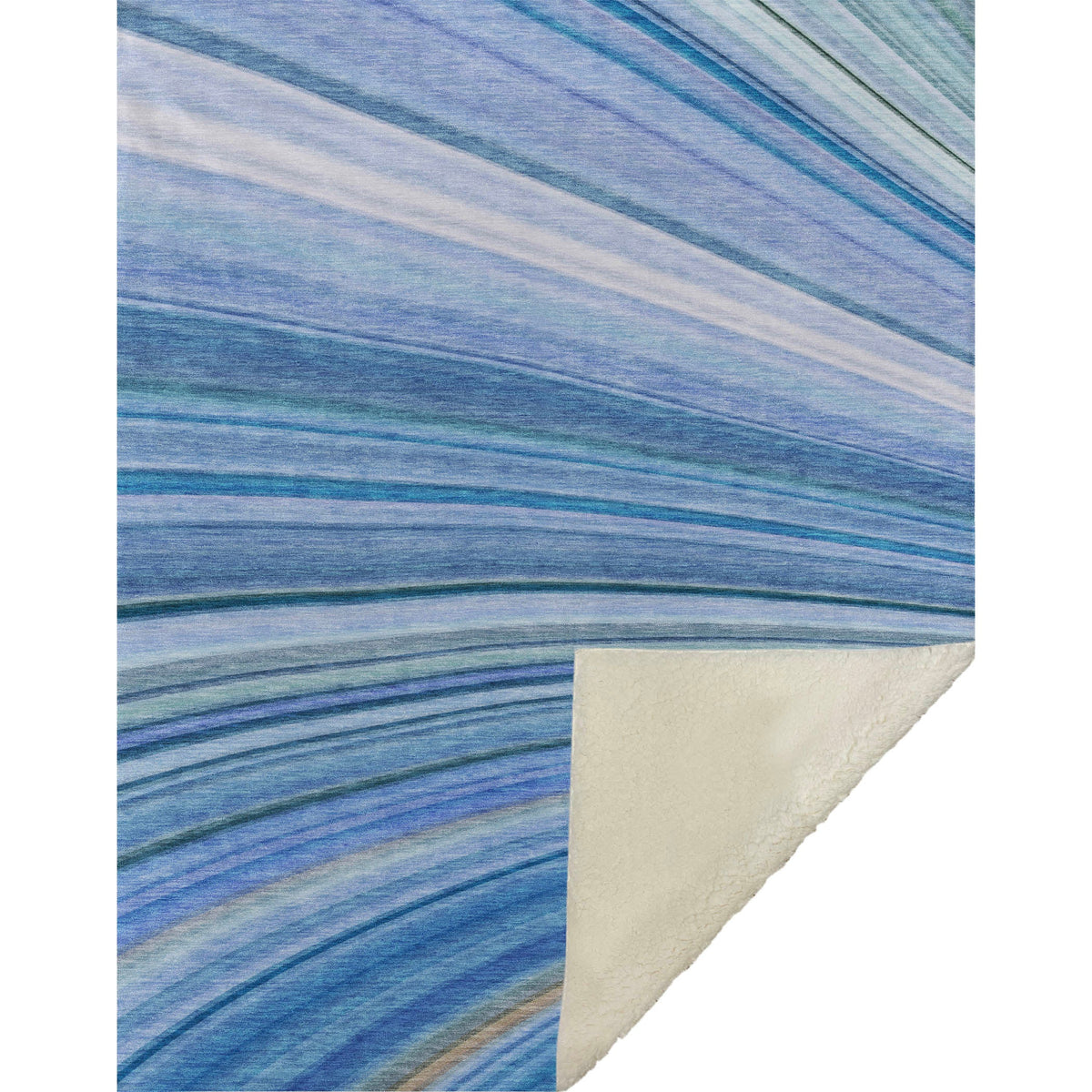 Addison Rugs Waves Blue Washable Indoor-Outdoor Rug
