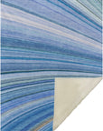 Addison Rugs Waves Blue Washable Indoor-Outdoor Rug