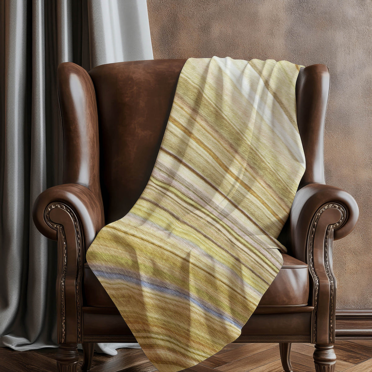 Addison Rugs Waves Brown Washable Indoor-Outdoor Rug