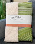 Addison Rugs Waves Green Washable Indoor-Outdoor Rug