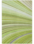 Addison Rugs Waves Green Washable Indoor-Outdoor Rug