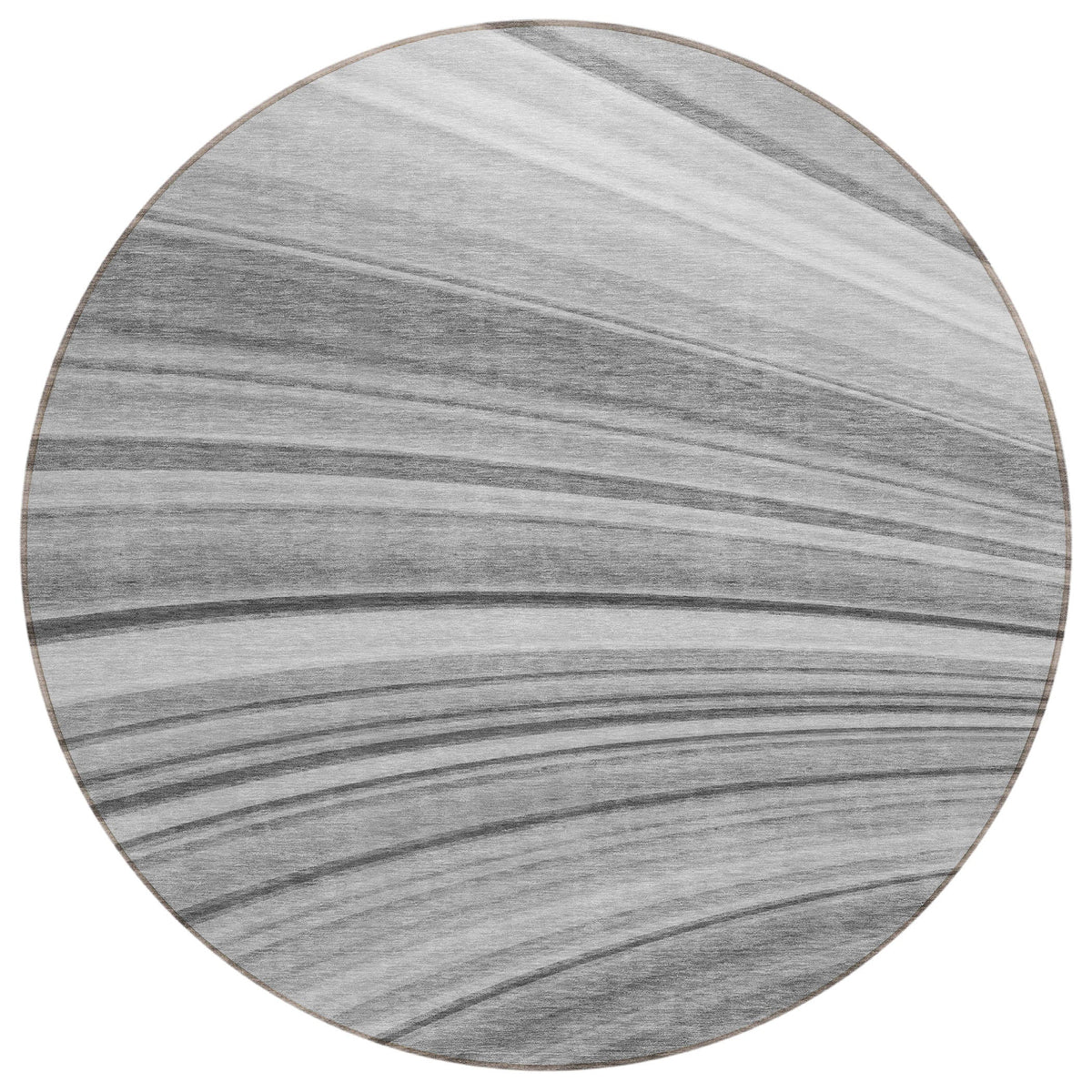 Addison Rugs Waves Grey Washable Indoor-Outdoor Rug