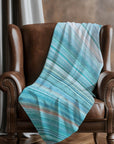 Addison Rugs Waves Teal Washable Indoor-Outdoor Rug