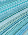 Addison Rugs Waves Teal Washable Indoor-Outdoor Rug