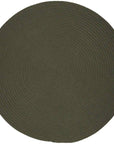 Wearever Round Fade-Resistant Outdoor Rugs