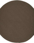 Wearever Round Fade-Resistant Outdoor Rugs