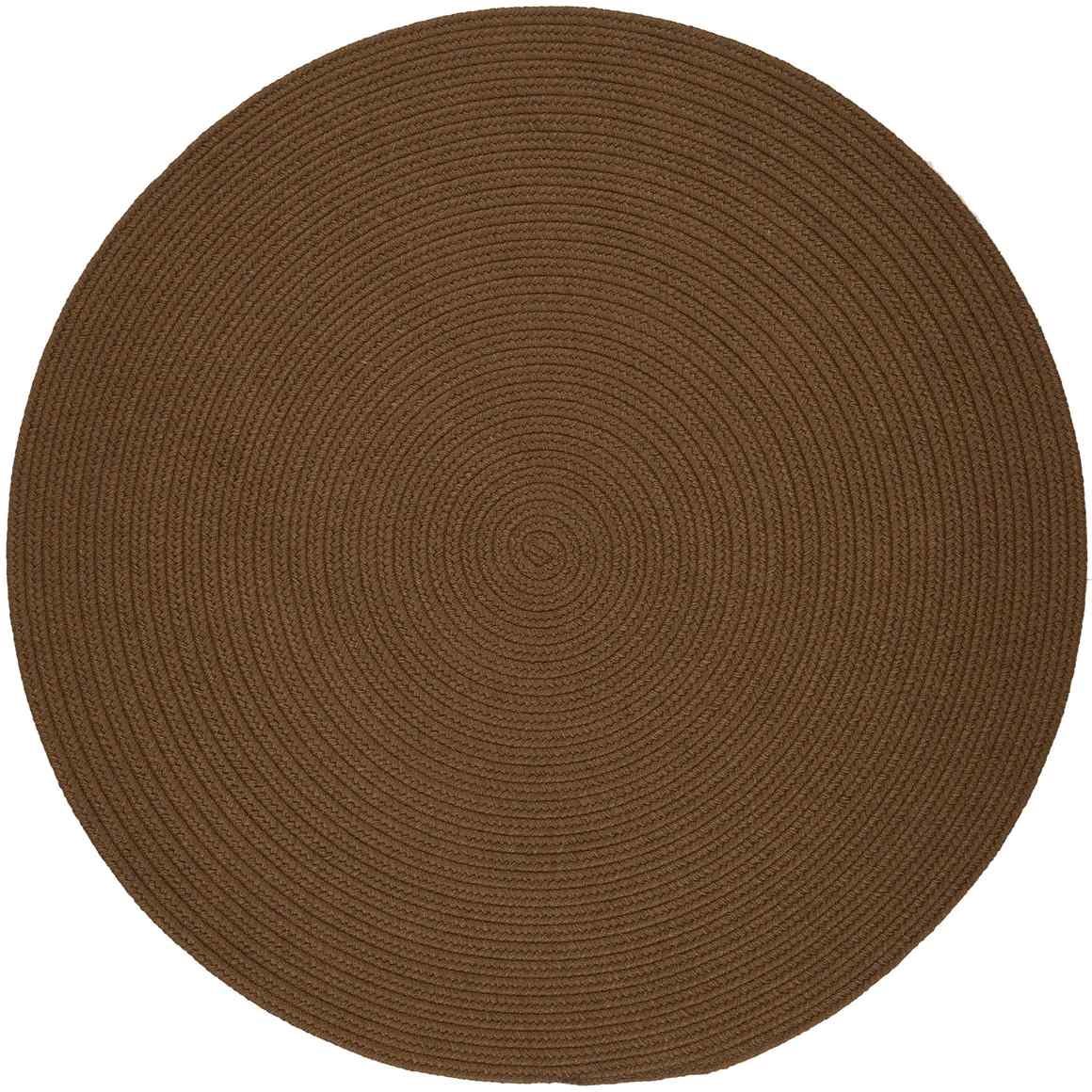 Wearever Round Fade-Resistant Outdoor Rugs