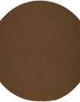 Wearever Round Fade-Resistant Outdoor Rugs