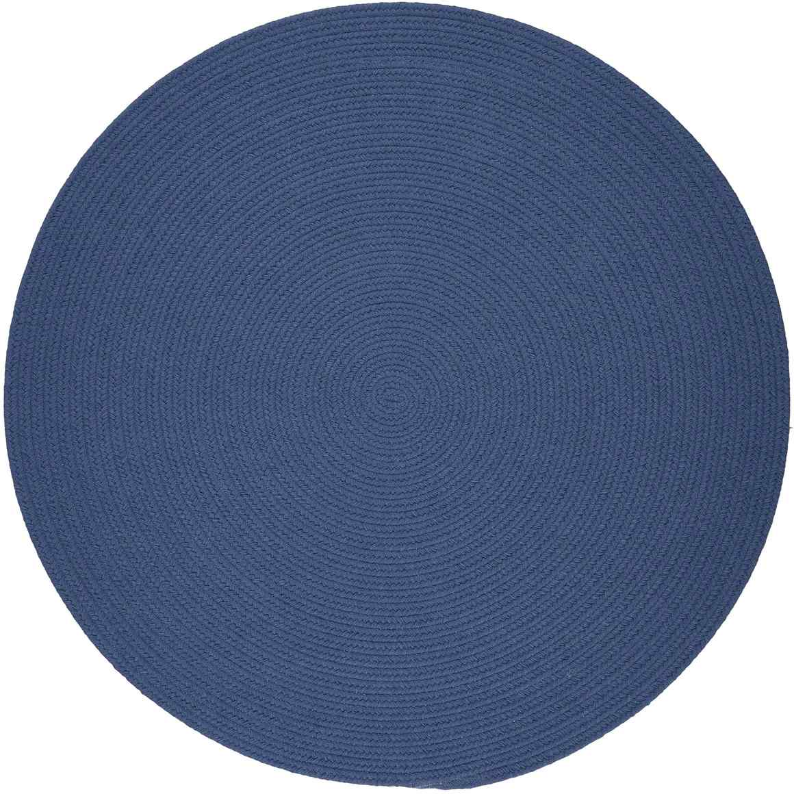 Wearever Round Fade-Resistant Outdoor Rugs