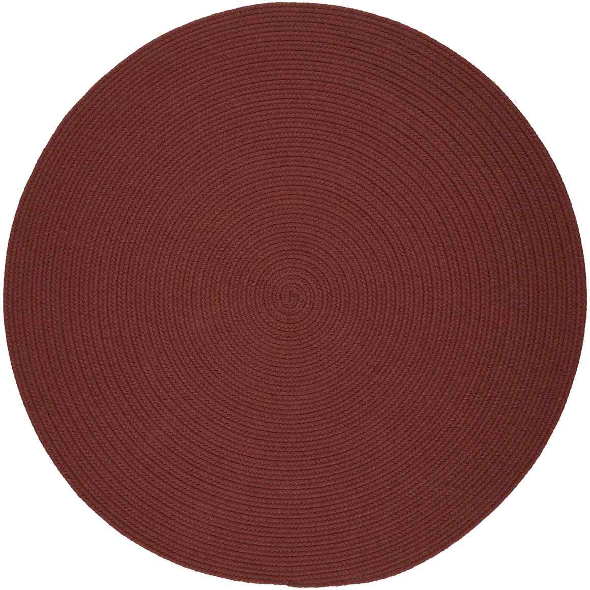 Wearever Round Fade-Resistant Outdoor Rugs
