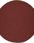 Wearever Round Fade-Resistant Outdoor Rugs