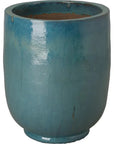 Emissary Weather Resistant Round Ceramic Planter