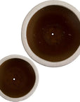 Emissary Weather Resistant Round Ceramic Planter