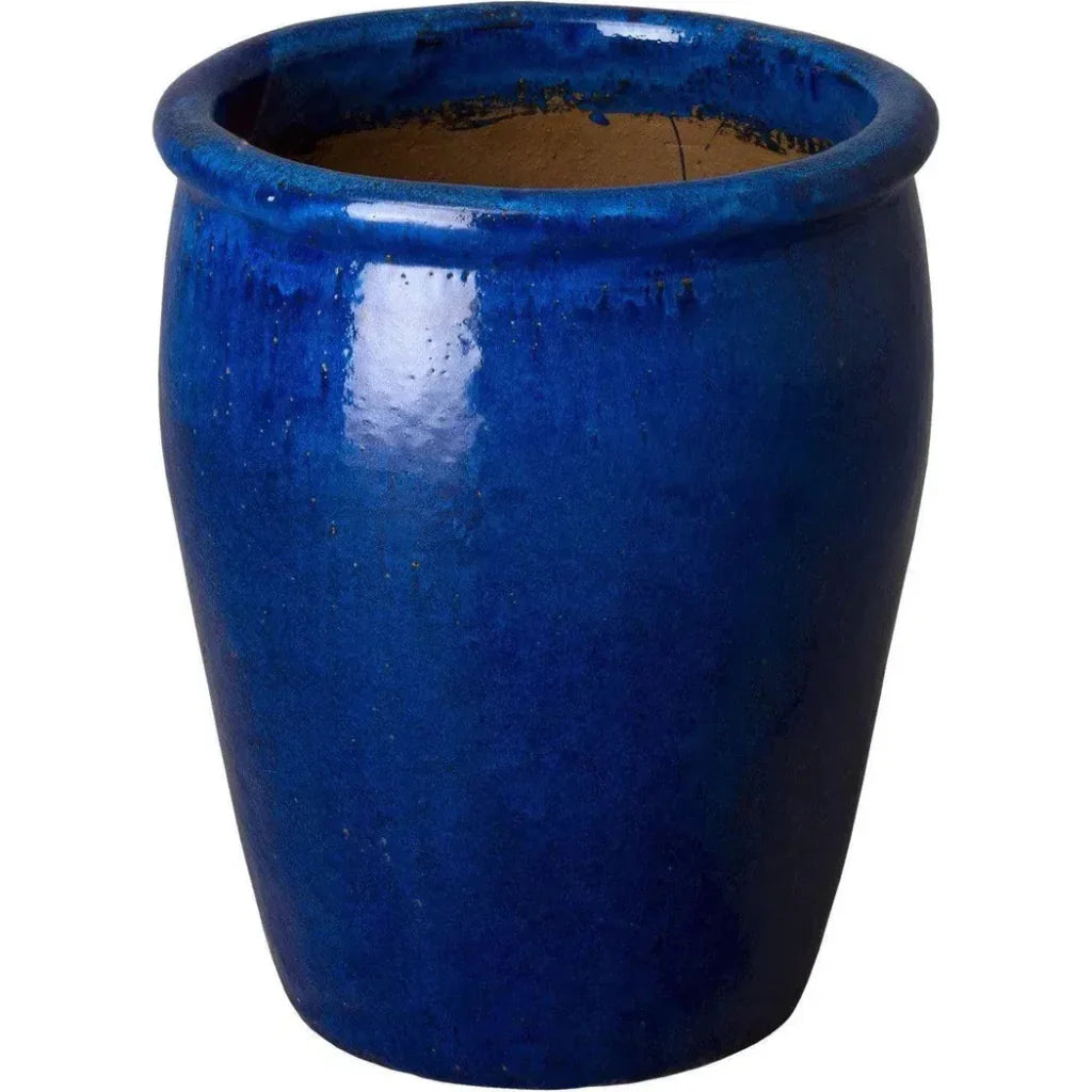 Emissary Weather Resistant Round Ceramic Pot