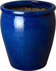 Emissary Weather Resistant Round Ceramic Pot
