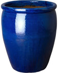 Emissary Weather Resistant Round Ceramic Pot