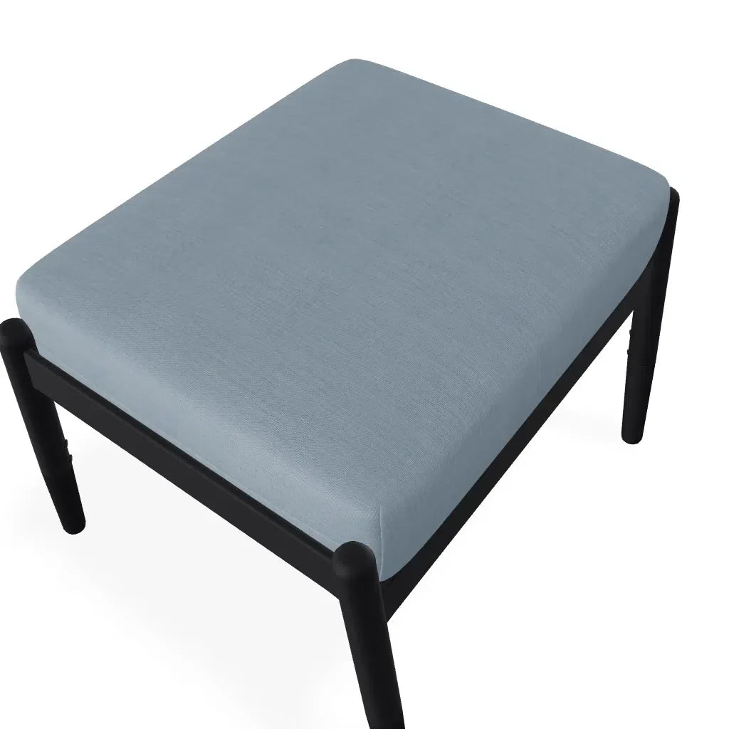 Welles Cushion Ottoman With MGP Tapered Legs