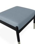 Welles Cushion Ottoman With MGP Tapered Legs