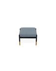 Welles Cushion Ottoman Polymer Tapered Legs