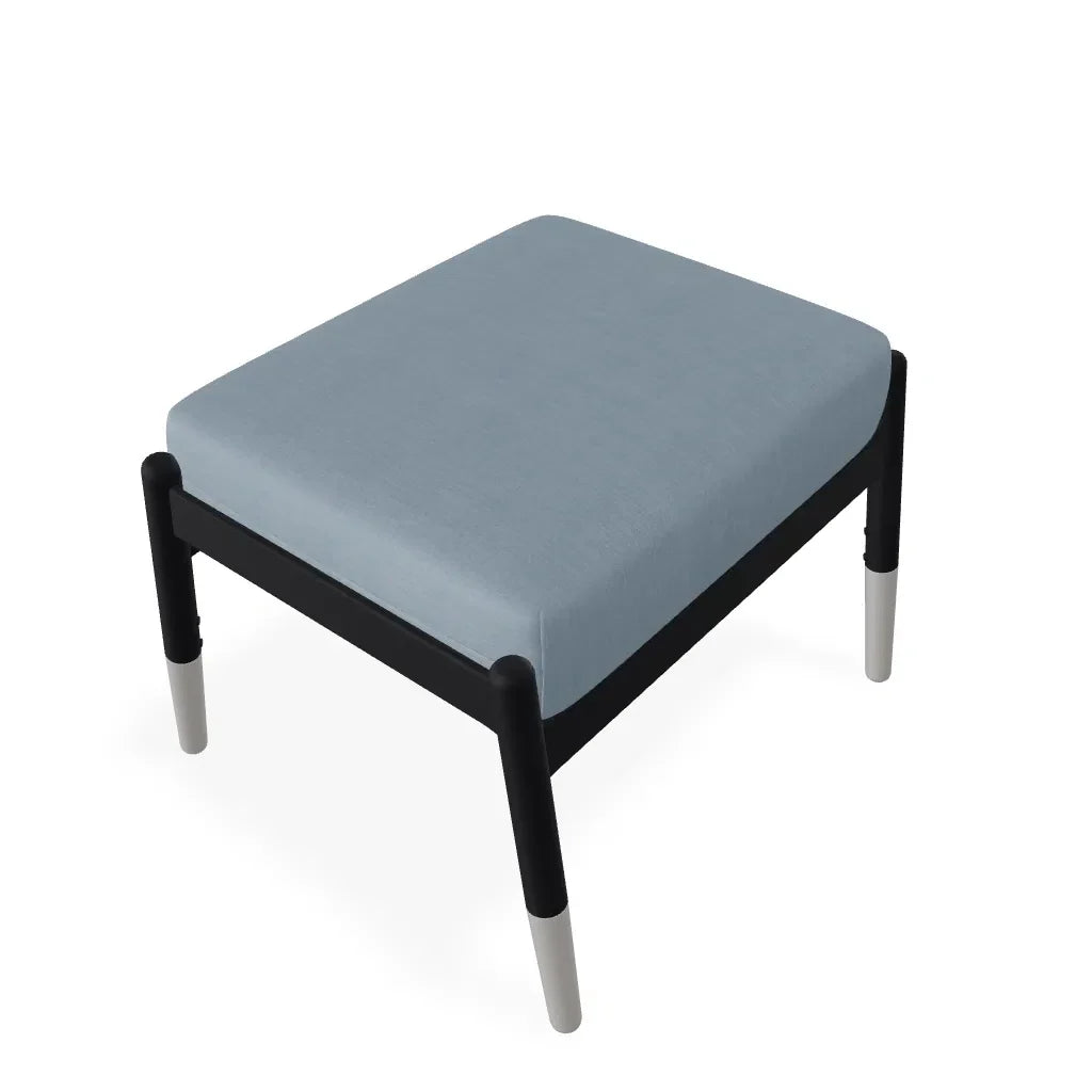 Welles Cushion Ottoman With MGP Tapered Legs