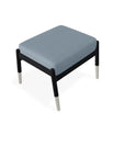 Welles Cushion Ottoman Polymer Tapered Legs