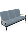 Welles Cushion Three-Seat Sofa With MGP Arm