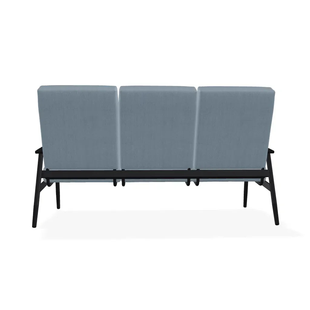 Welles Cushion Three-Seat Sofa With MGP Arm