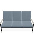 Welles Cushion Three-Seat Sofa With Rustic Polymer Arm