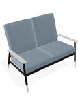 Welles Cushion Two-Seat Loveseat With MGP Arm