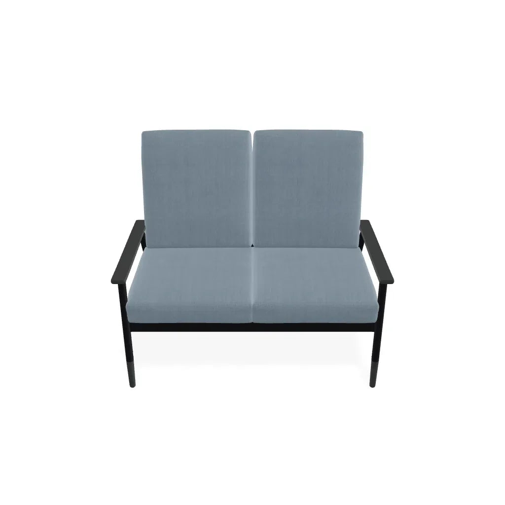 Welles Cushion Two-Seat Loveseat With MGP Arm