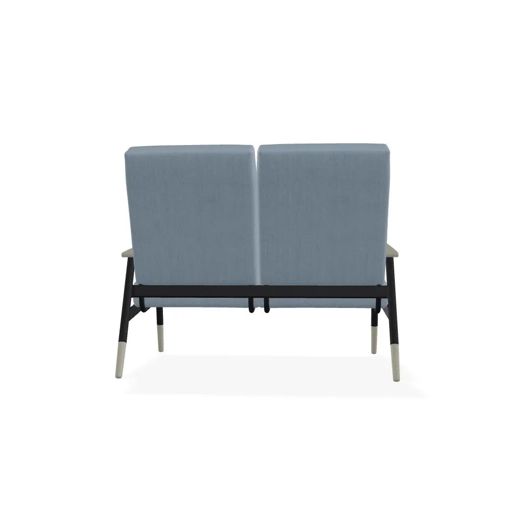 Welles Cushion Two-Seat Loveseat MGP Arm