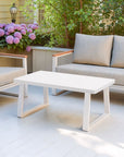Zuo Modern Welt Aluminum Outdoor Coffee Table