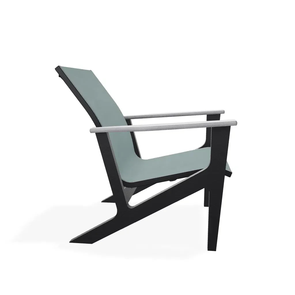 Wexler Sling Chat Height Polymer Arm Chair