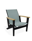 Wexler Sling Chat Height Polymer Arm Chair