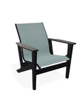 Wexler Sling Chat Height Polymer Arm Chair