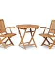 HiTeak Winford Teak Outdoor Folding Armchair
