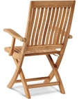 HiTeak Winford Teak Outdoor Folding Armchair