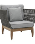 Wings Lounge Chair Set of Two - Mixed Grey Outdoor Lounge Chairs