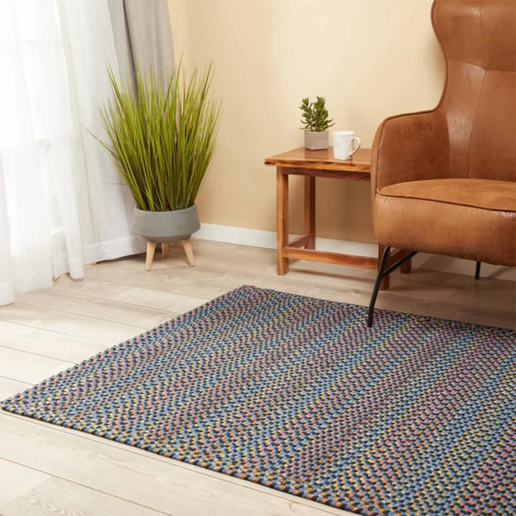Rhody Rug Woodstock Braided Rectangular Reversible Outdoor Rugs