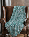 Addison Rugs Woven Blocks Teal Washable Indoor-Outdoor Rug