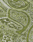 Addison Rugs Woven Blocks Green Washable Indoor-Outdoor Rug