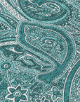 Addison Rugs Woven Blocks Teal Washable Indoor-Outdoor Rug