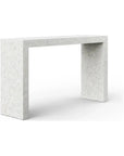 You Concrete Made Outdoor Console Table-Outdoor Console Tables-Urbia-Ivory Terrazzo-LOOMLAN