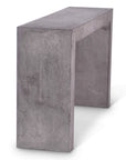 You Fiber Reinforced Concrete Rectangular Console Table