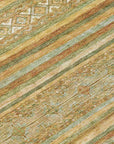 LOOMLAN Rugs Ysadora Aloe Washable Indoor-Outdoor Rug