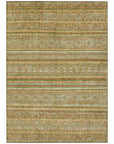 LOOMLAN Rugs Ysadora Aloe Washable Indoor-Outdoor Rug