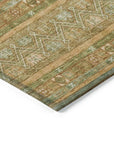 LOOMLAN Rugs Ysadora Aloe Washable Indoor-Outdoor Rug