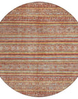 LOOMLAN Rugs Ysadora Paprika Washable Indoor-Outdoor Rug